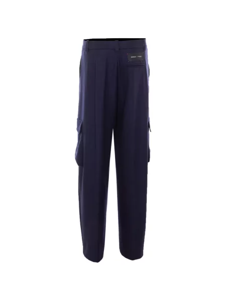 Pantaloni cargo Pinko albastru