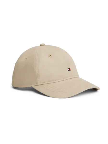 Tommy Hilfiger Kapa s šiltom Th Flag Soft 6 Panel Rjava bež