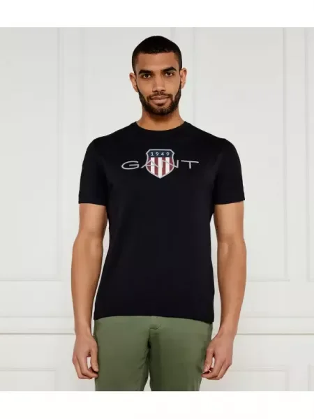Gant Tricou ARCHIVE SHIELD negru