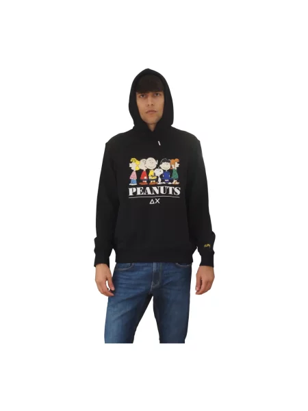 Bluza z kapturem Sun68 czarna