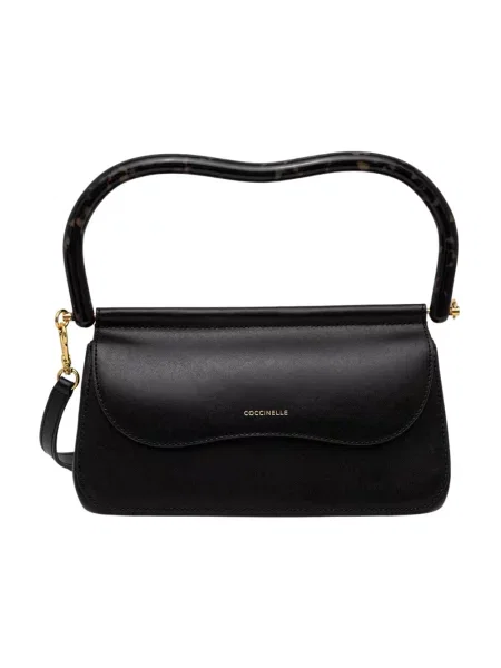 Coccinelle torebka crossbody skórzana czarna