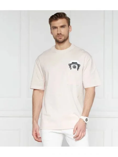 Karl Lagerfeld Tricou CREWNECK roz