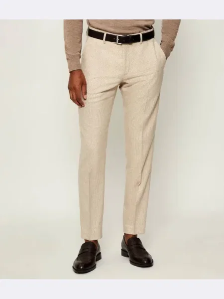 TIGER OF SWEDEN De lână pantaloni chino Mix & Match bej