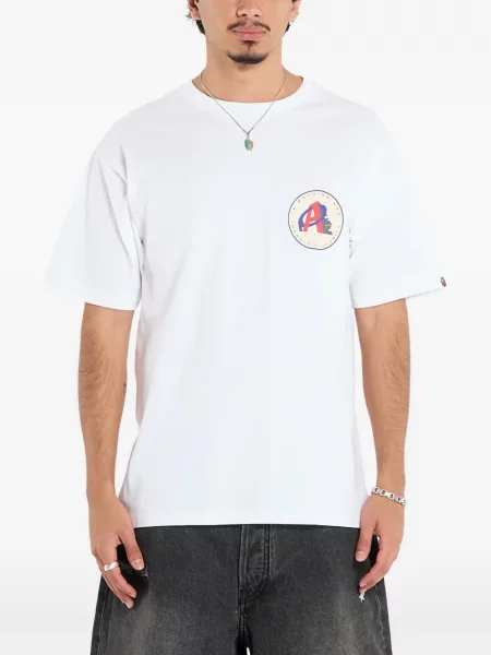 Tricou A Bathing Ape® alb
