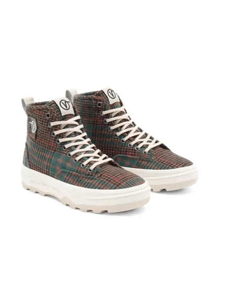 Botki Vans sznurowane koronkowe