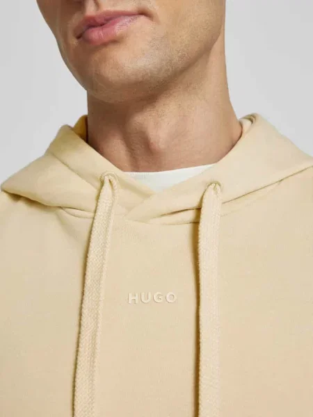 Bluza Hugo z kapturem beżowa