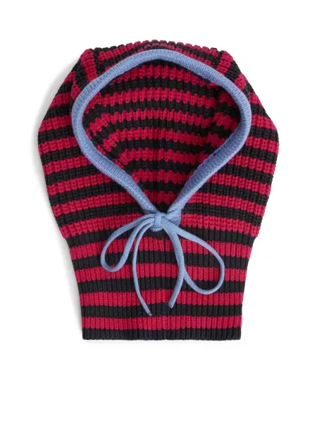Căciulă Tommy Jeans cu glugă negru