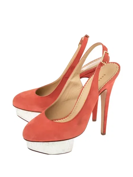 Γοβάκια Charlotte Olympia πορτοκαλί