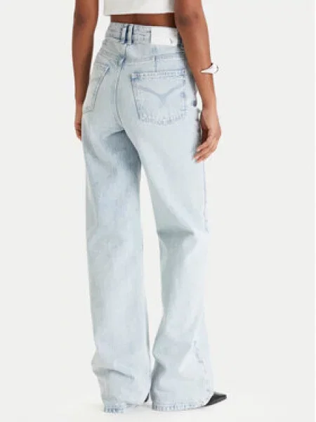Patrizia Pepe Jeans hlače modra