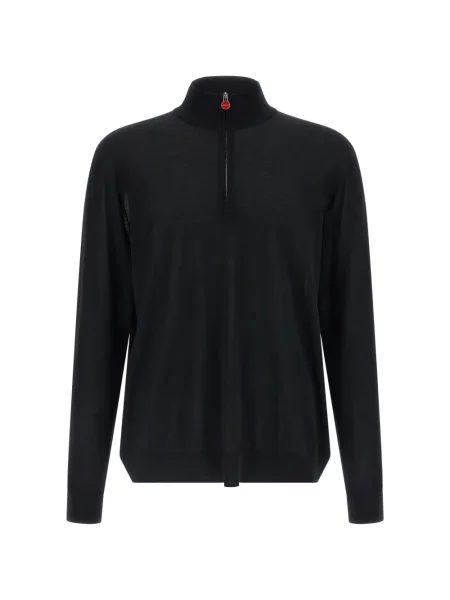Pulover Kiton de lână negru