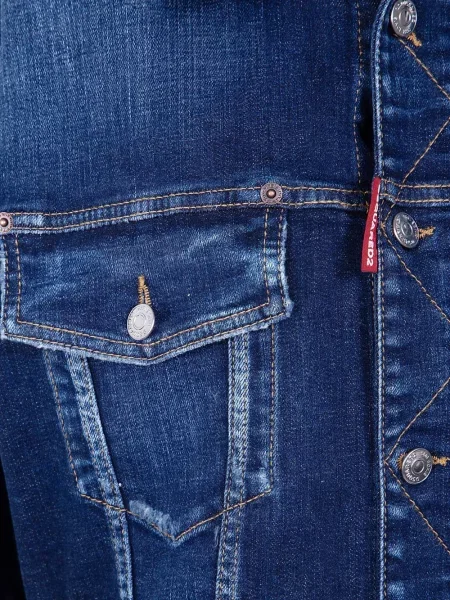 Geacă Dsquared2 albastru