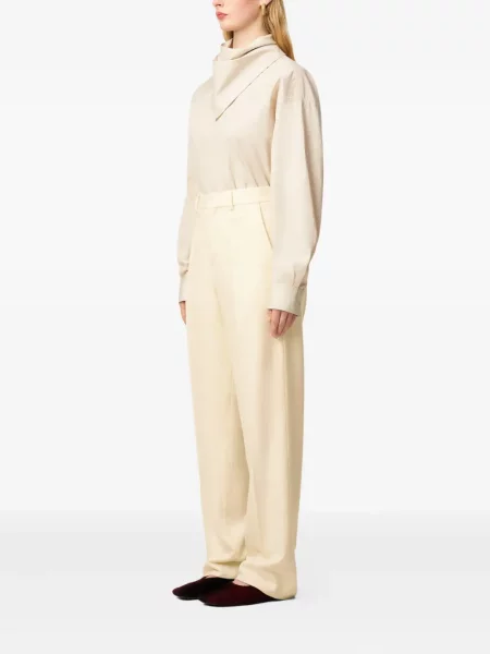 Pantaloni Ami Paris de lână