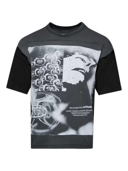 Tricou Rrr123 cu imagine gri