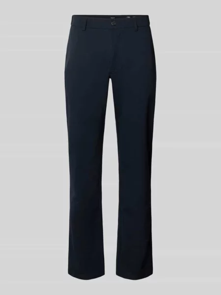 Spodnie w kroju tapered fit z tylnymi Mcneal granatowe