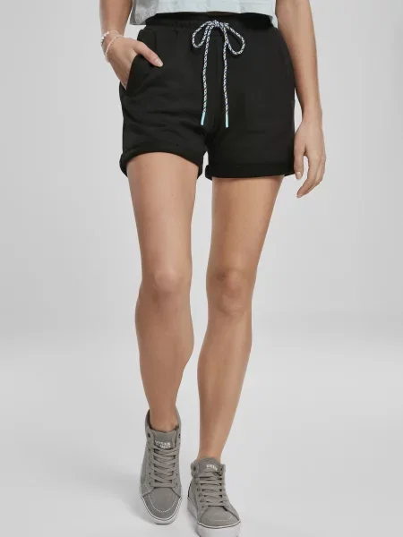 Szorty Urban Classics frotte czarne