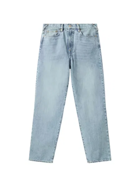 Jeansy straight leg Ps Paul Smith niebieskie