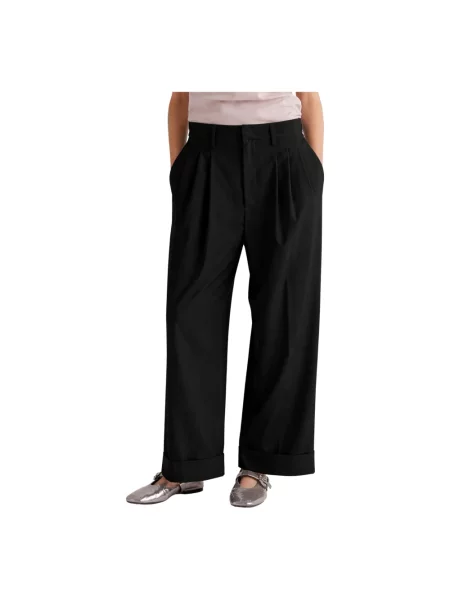 Spodnie Meimeij czarne