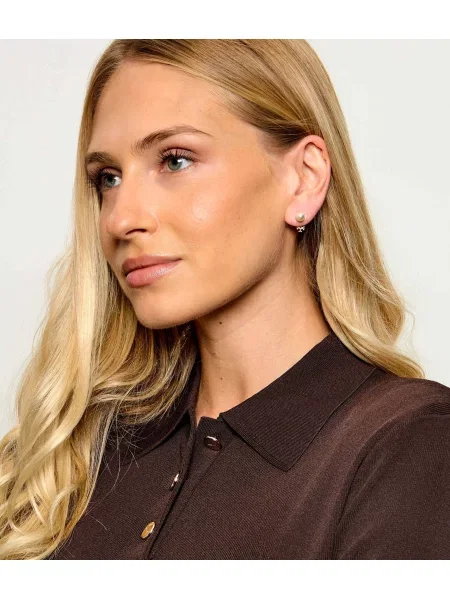 TORY BURCH Fülbevaló Small Moondance sárga