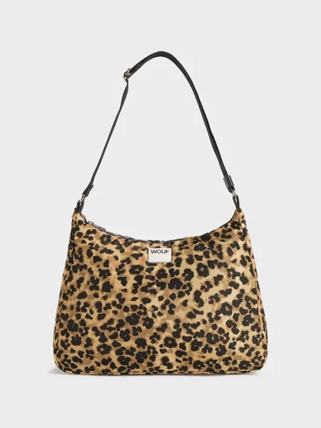 Чанта WOUF Feline Hobo Bag 40 x 28 x 12 cm бежово