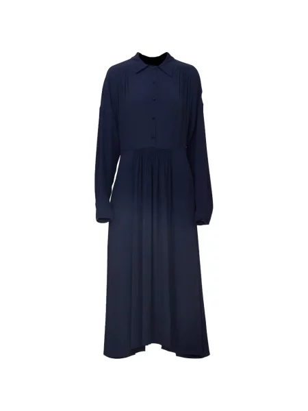 Rochie tip cămașă N°21 albastru