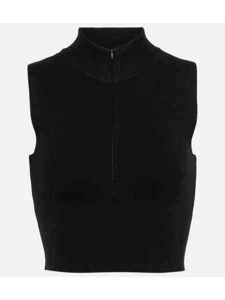 Cropp top Live The Process negru