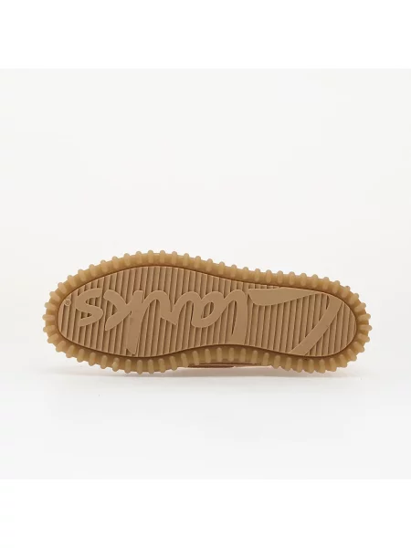 Casual semišové polobotky Clarks béžové