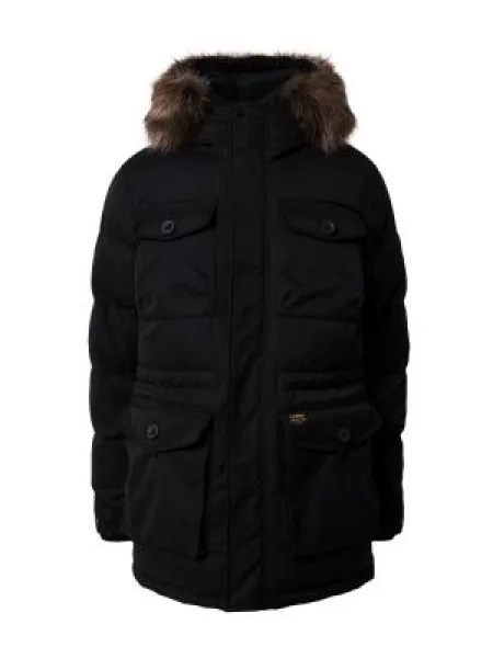 Superdry & Co Zimní parka Chinook světle hnědá černá