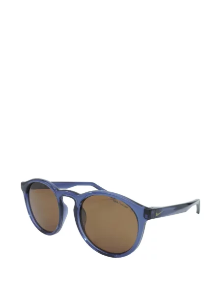 Ochelari de soare Nike de catifea cu autograf retro alb