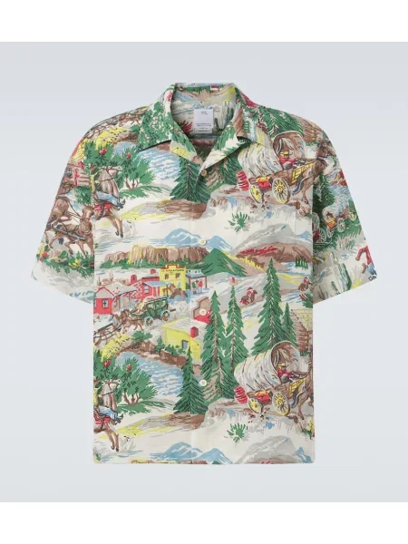 Cămașă Visvim de mătase cu imagine