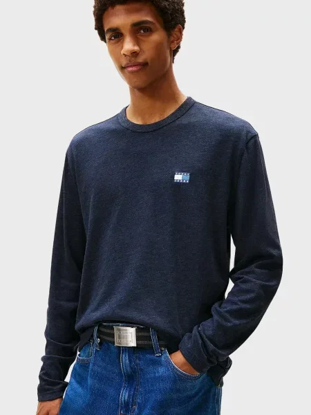 Лонгслів Tommy Jeans синій