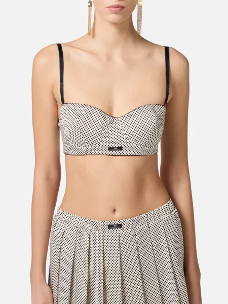 Топ Elisabetta Franchi білий