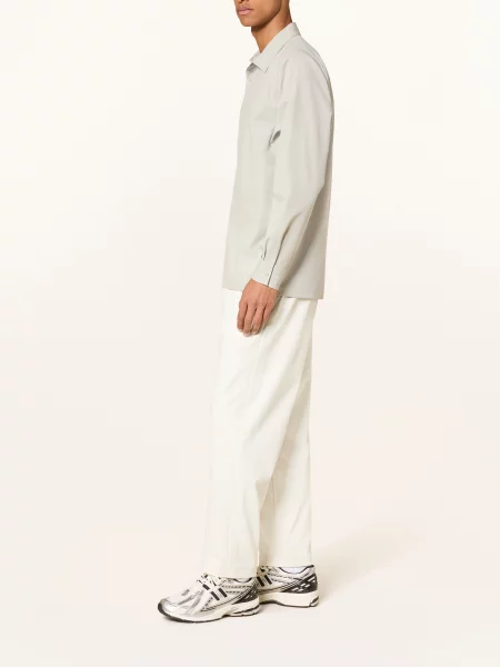 Goldwin Kalhoty One Tuck Tapered Fit bílá