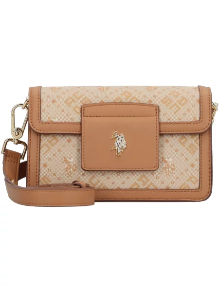 Kézitáska U.s. Polo Assn. bézs
