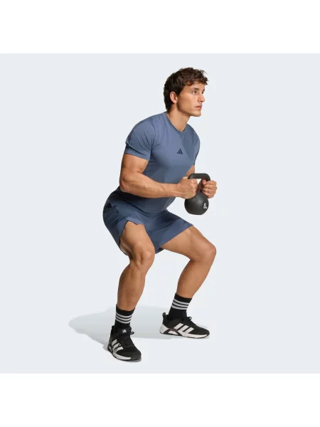 ADIDAS PERFORMANCE Tricou funcțional Designed For Training porumbel albastru