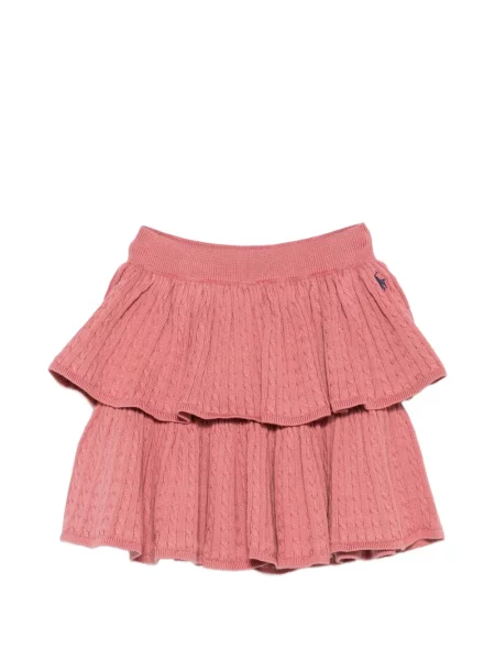 Spódnica dziecięca Polo Ralph Lauren różowa
