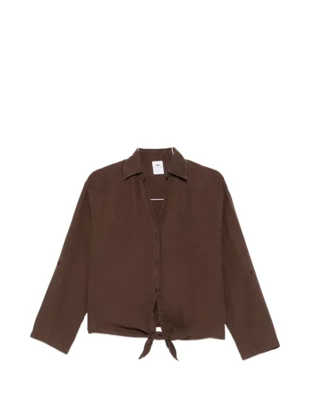 Koszula dżinsowa Lois Jeans wiązany brązowy