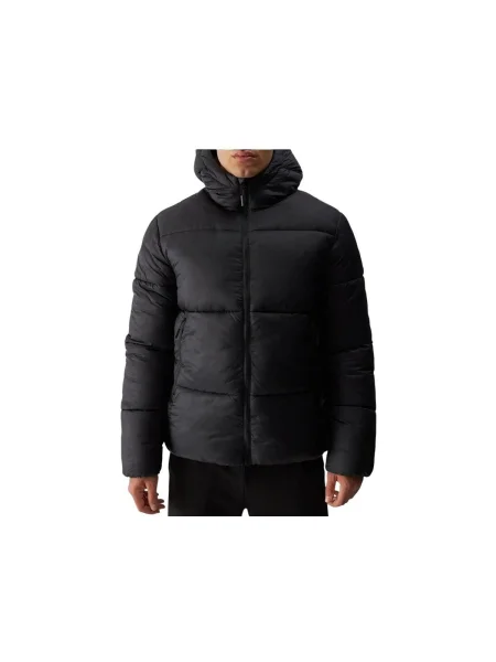 Geacă cu puf 4f negru