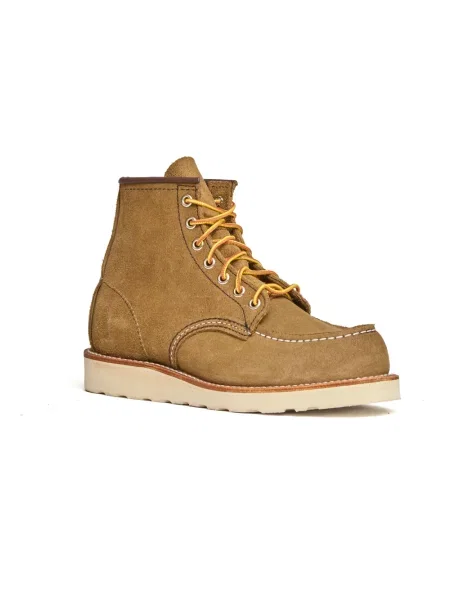 Botki Red Wing Shoes skórzane klasyczne czerwone