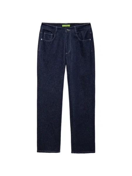 Džíny Shanghai Tang s výšivkou modré