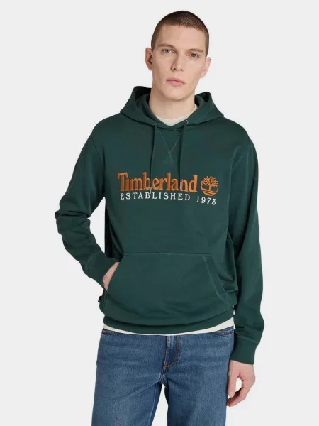 Худи Timberland зеленое