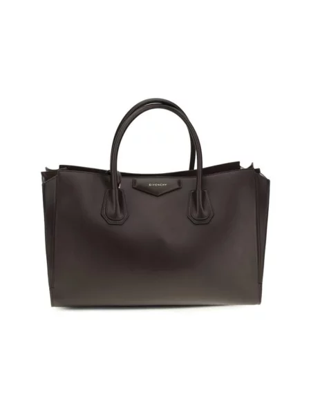 Shopperka Givenchy skórzana brązowa