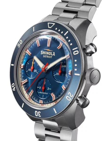 Laikrodžiai Shinola mėlyna
