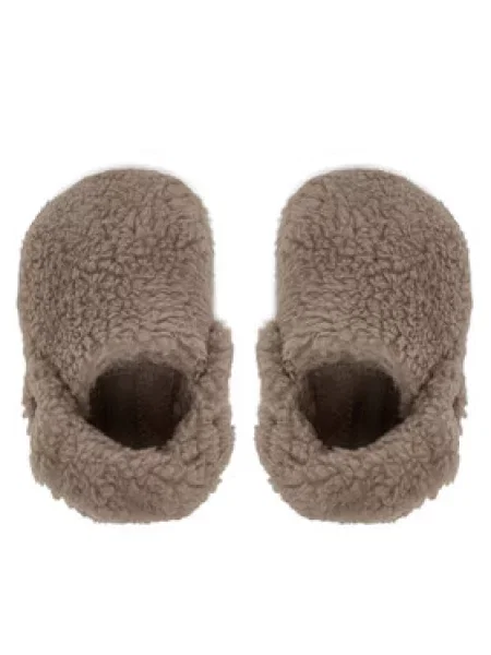 Crocs Naminės šlepetės Toddler Classic Cozzzy Slipper smėlio
