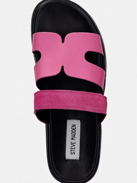 Кожаные шлепанцы Steve Madden