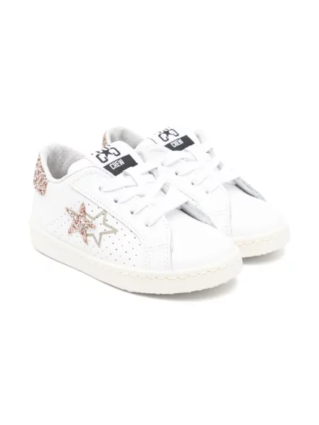 Sneakersy dziecięce 2 Star białe