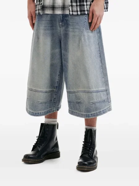 Pantaloni scurți din denim Five Cm albastru