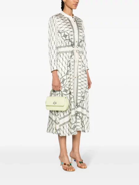Geantă Tory Burch din piele verde