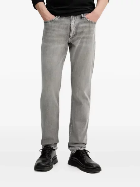 Blugi Rag & Bone cu 5 buzunare gri