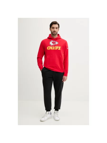 Bluza z kapturem Nike czerwona
