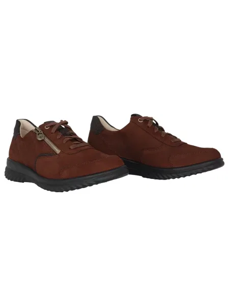 Sneakersy Ganter brązowe